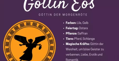 Göttin Eos - Göttin der Morgenröte